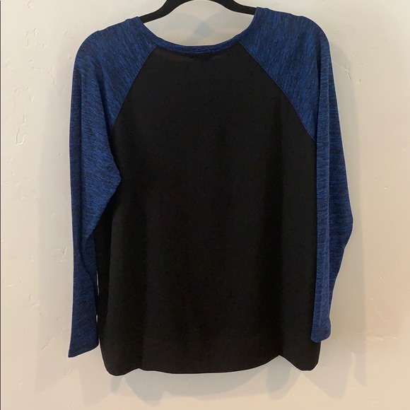NWT Long Sleeved J. Crew Top in Heathered Blue - Picture 4 of 5